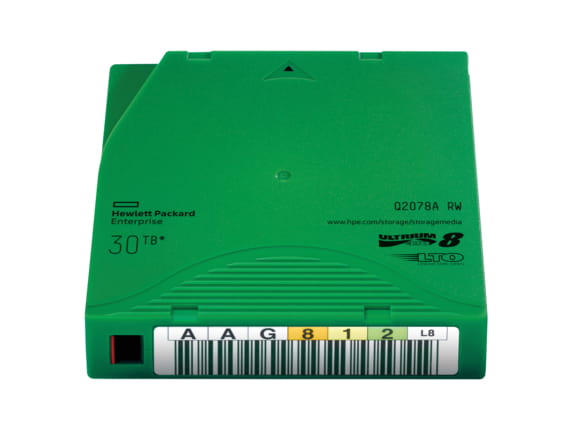 HP HPE RW Data Cartridge - LTO Ultrium 8 - 12 TB / 30 TB