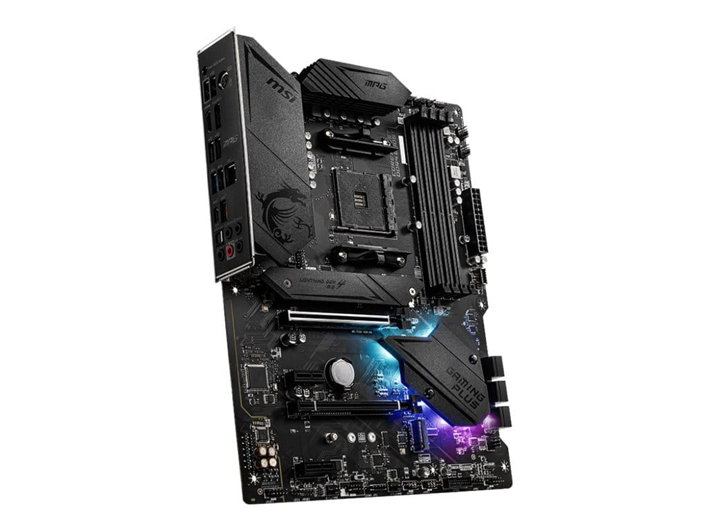 MSI MPG B550 GAMING PLUS - Motherboard - ATX - Socket AM4 - AMD B550 Chipsatz - USB-C Gen2, USB-C Gen1, USB 3.2 Gen 1, USB 3.2 Gen 2 - Gigabit LAN - Onboard-Grafik (CPU erforderlich)