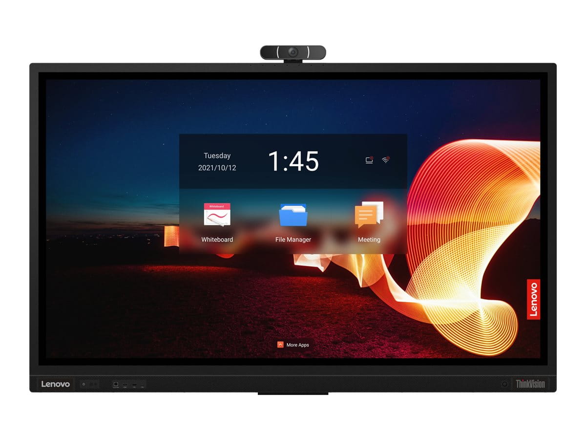 Lenovo ThinkVision T65 - 165 cm (65") Diagonalklasse LCD-Display mit LED-Hintergrundbeleuchtung - mit Touchscreen (Multi-Touch)