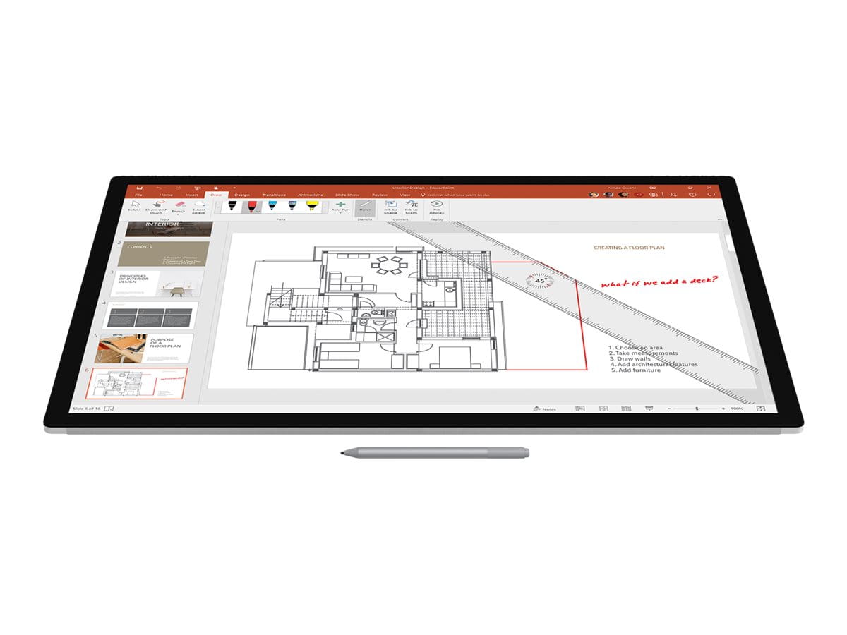 Microsoft Surface Pen M1776 - Stift - 2 Tasten