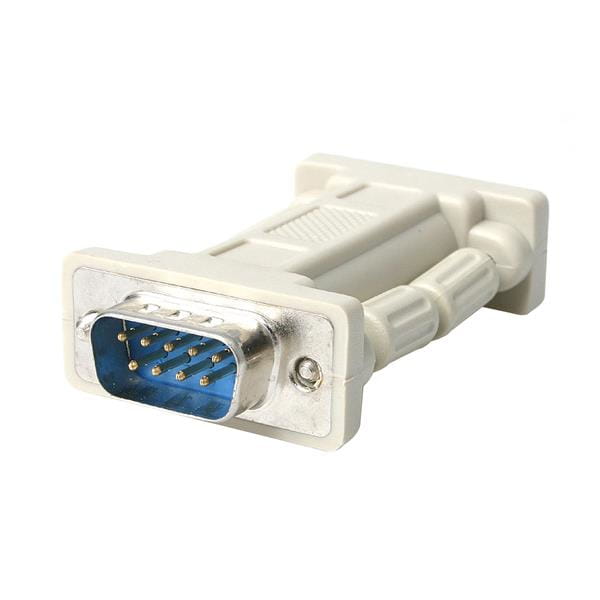 StarTech.com DB9 RS232 Serieller Nullmodem-Adapter - Stecker/Buchse - Nullmodemadapter - DB-9 (M)