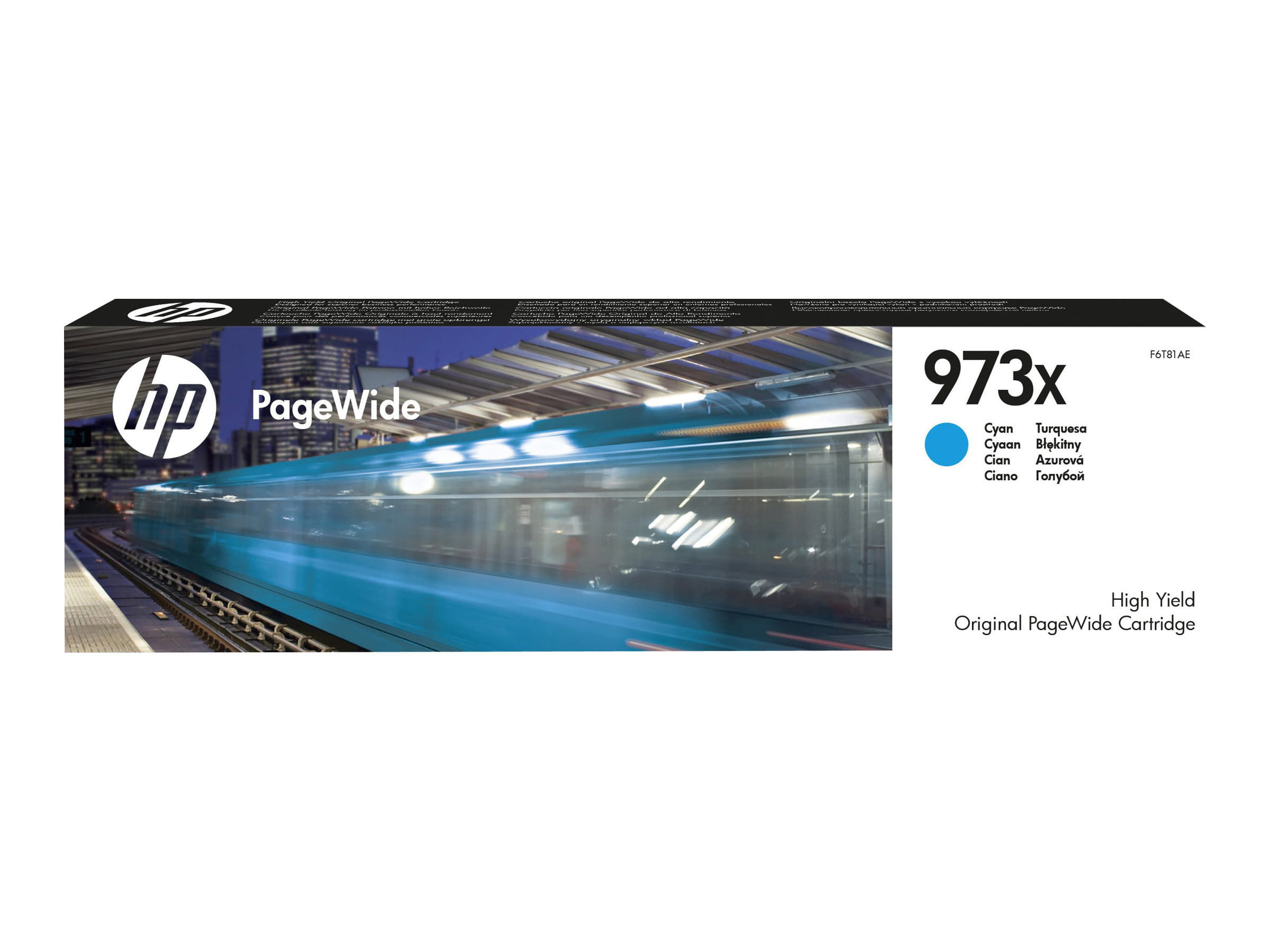 HP 973X - Hohe Ergiebigkeit - Cyan - original