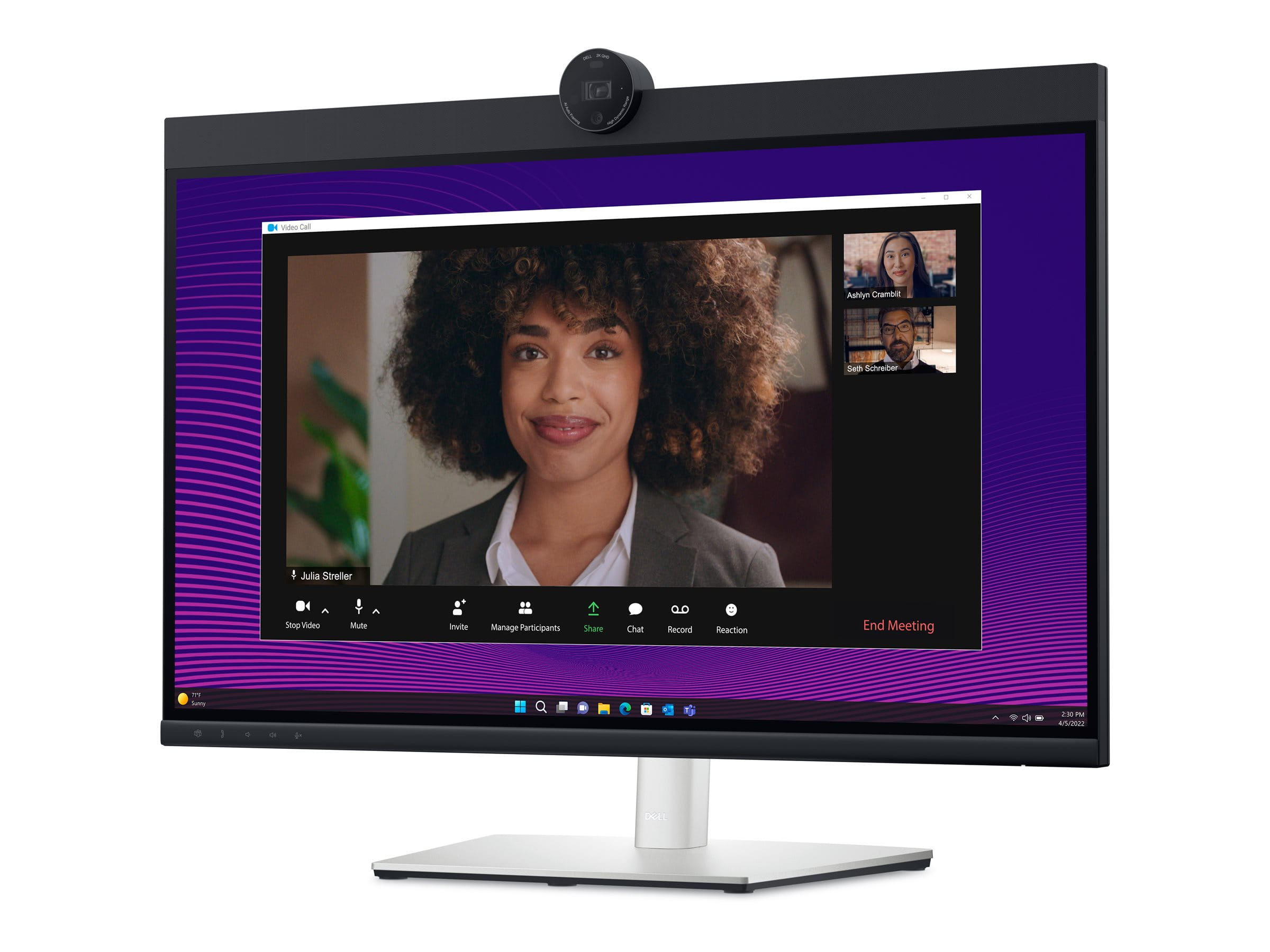 Dell 27 Video Conferencing Monitor P2724DEB - LED-Monitor - 68.6 cm (27")