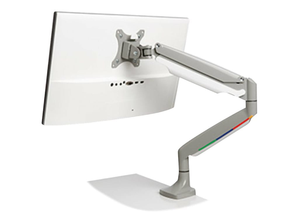 Kensington SmartFit One-Touch Single Monitor Arm - Befestigungskit - einstellbarer Arm - für Monitor - Kunststoff, Aluminium, Stahl - Bildschirmgröße: 33-81.3 cm (13"-32")