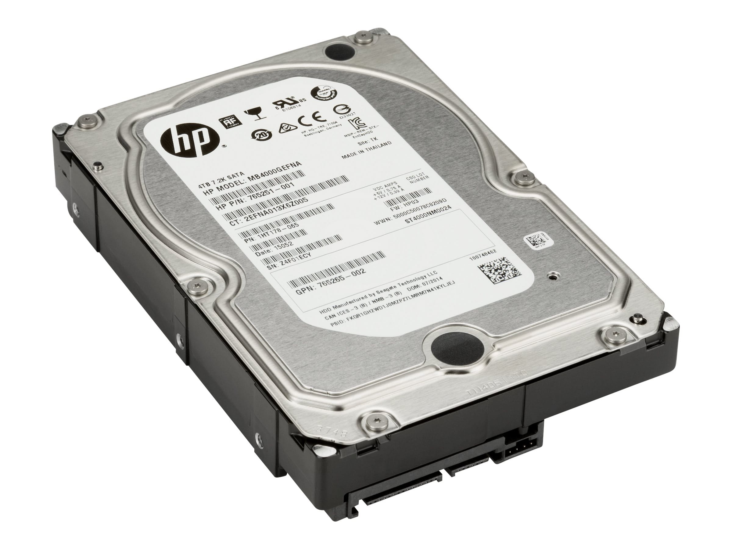 HP  Festplatte - 4 TB - intern - 3.5" (8.9 cm)