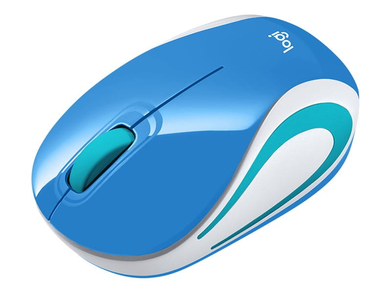 Logitech M187 - Maus - optisch - kabellos - 2.4 GHz - kabelloser Empfänger (USB)