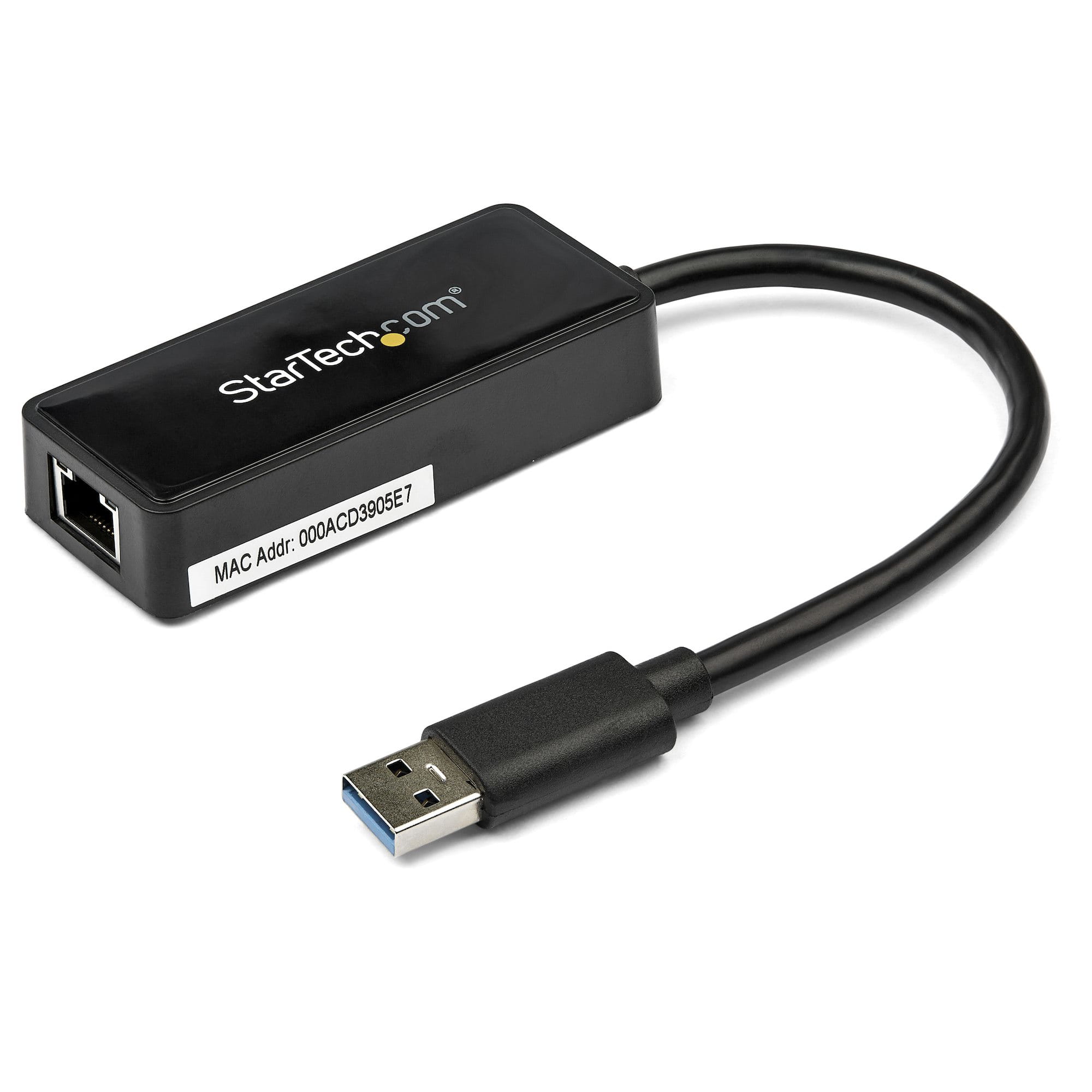 StarTech.com USB 3.0 SuperSpeed auf Gigabit Ethernet Lan Adapter mit USB Port