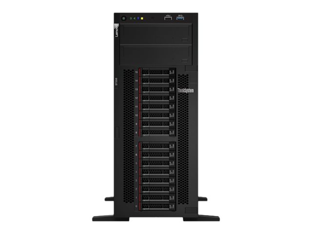 Lenovo ThinkSystem ST550 7X10 - Server - Tower - 4U - zweiweg - 1 x Xeon Silver 4210R / 2.4 GHz - RAM 32 GB - SAS - Hot-Swap 6.4 cm (2.5") Lenovo ThinkSystem ST550 7X10 - Server - Tower - 4U - zweiweg - 1 x Xeon Silver 4210R / 2.4 GHz - RAM 32 GB - SAS - Hot-Swap 6.4 cm (2.5")