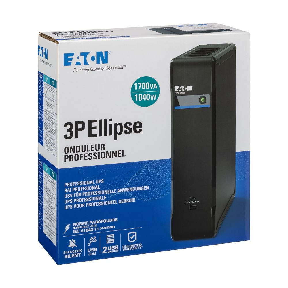Eaton 3P Ellipse 1700 USB IEC - USV - Wechselstrom 220-240 V