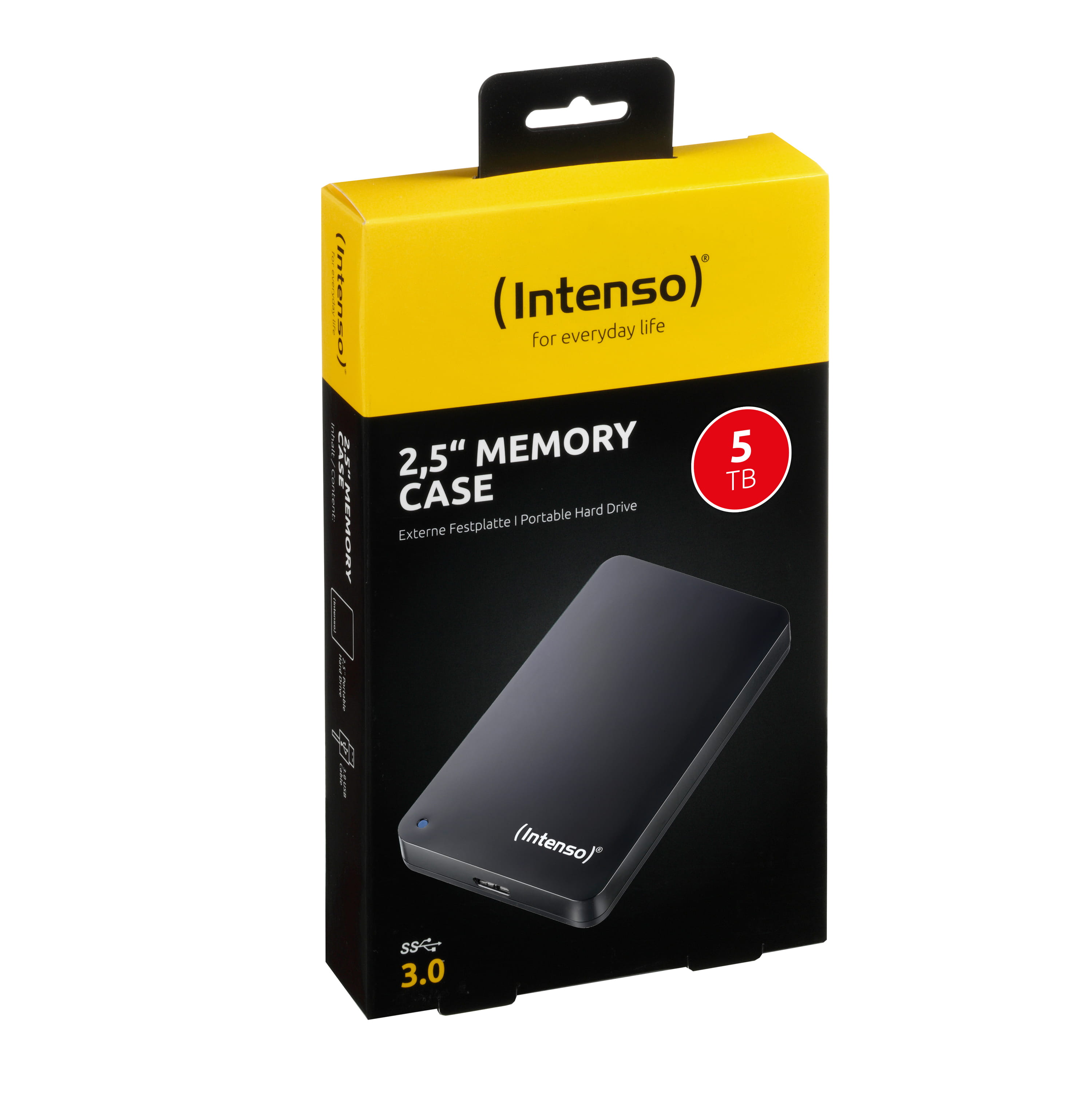 Intenso Memory Case - Festplatte - 5 TB - extern (tragbar)