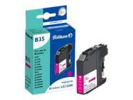 Pelikan B35 - 11 ml - Magenta - kompatibel - Tintenpatrone (Alternative zu: Brother LC123M)