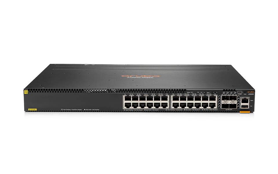 HPE Aruba 6300M - Switch - L3 - managed - 48 x 10/100/1000 (1 PoE+) HPE Aruba 6300M - Switch - L3 - managed - 48 x 10/100/1000 (1 PoE+)