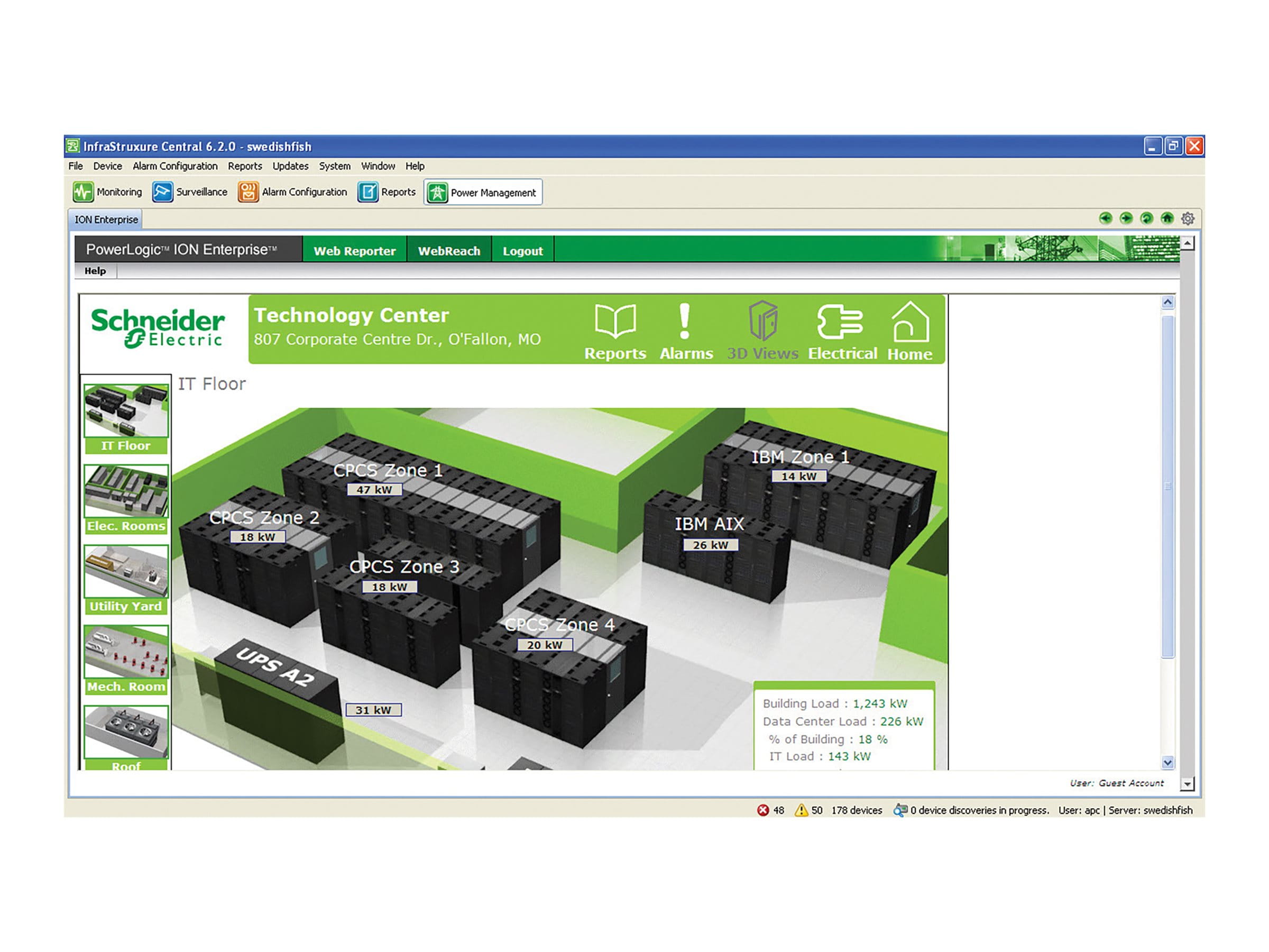 APC InfraStruXure Central Standard - Netzwerk-Verwaltungsgerät