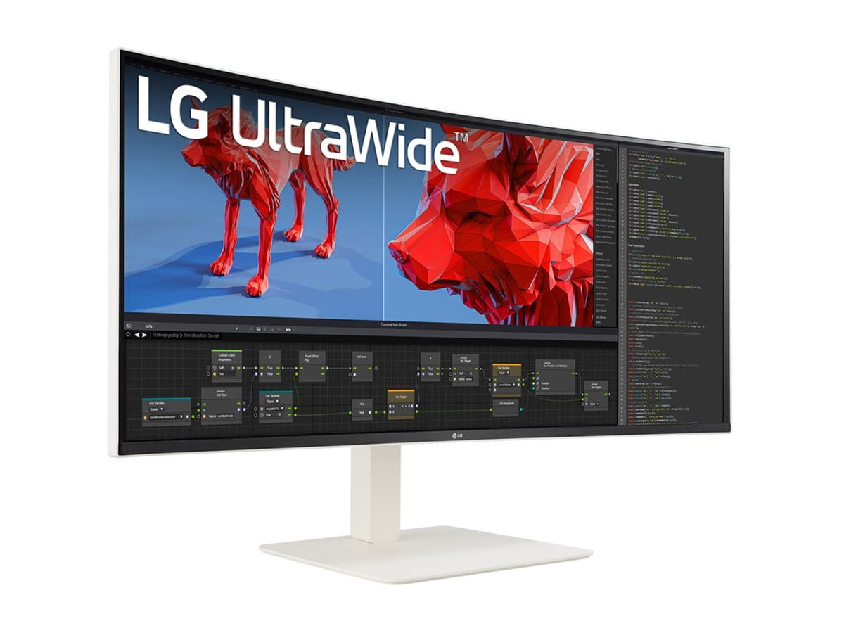 LG UltraWide 38BR85QC-W - LED-Monitor - gebogen - 96.5 cm (38")