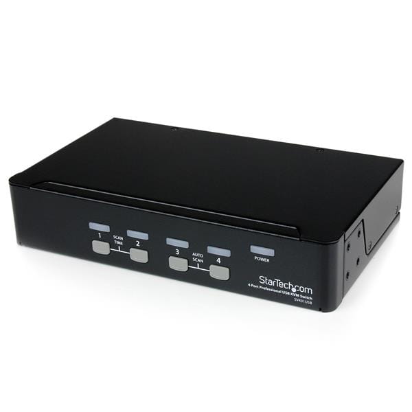 StarTech.com 4 Port VGA USB KVM Switch mit Hub