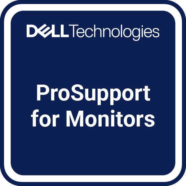 Dell Erweiterung von 3 jahre Basic Advanced Exchange auf 3 jahre ProSupport for monitors