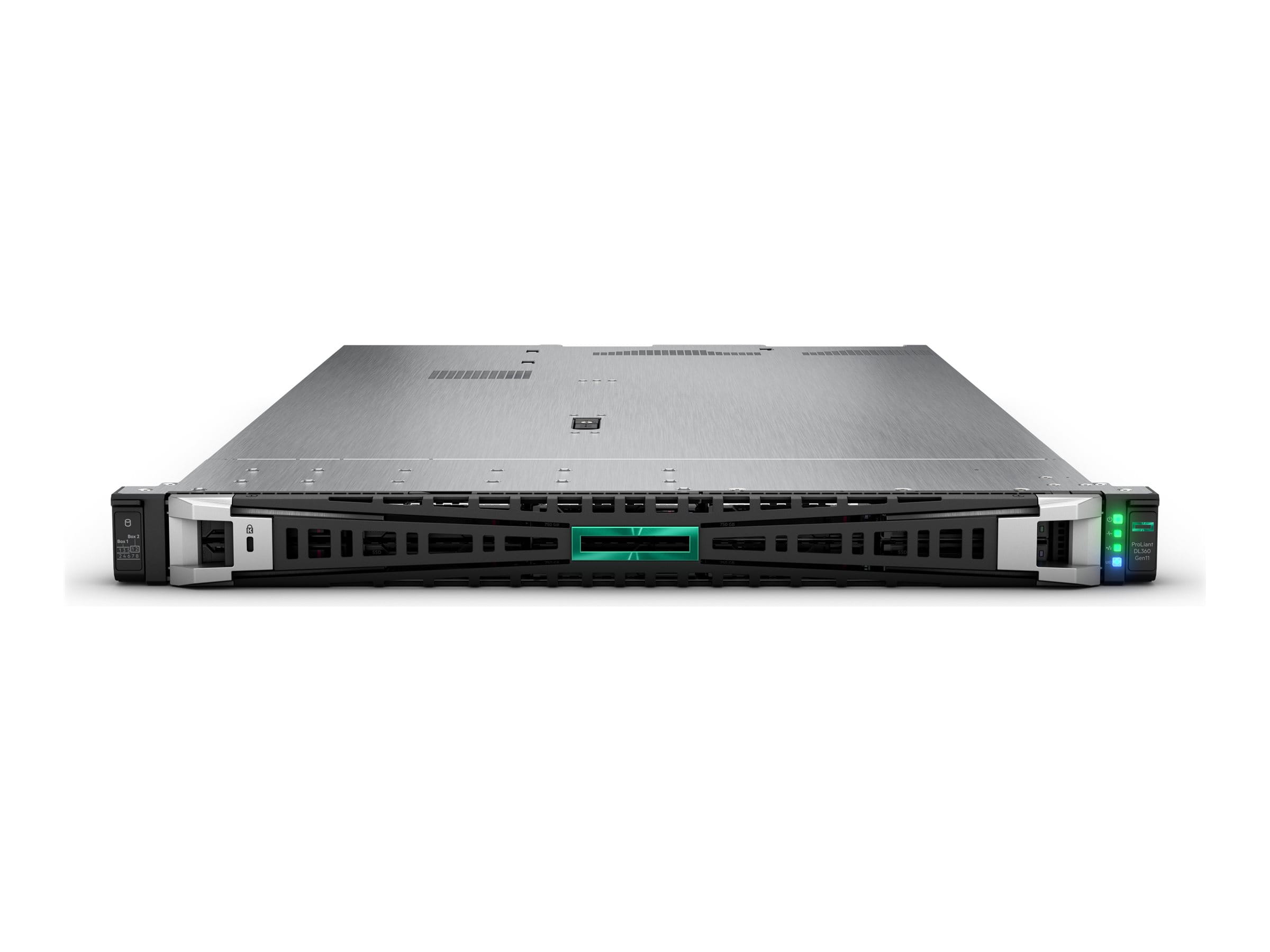 HPE ProLiant DL360 Gen11 Network Choice - Server - Rack-Montage - 1U - zweiweg - 1 x Xeon Silver 4416+ / 2 GHz - RAM 32 GB - SATA/SAS/PCI Express - Hot-Swap 6.4 cm (2.5")