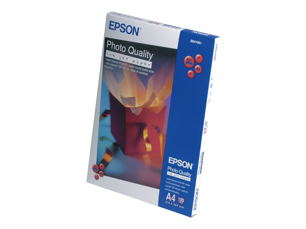 Epson Photo Quality Ink Jet Paper - Matt - beschichtet - Pure White - A4 (210 x 297 mm)