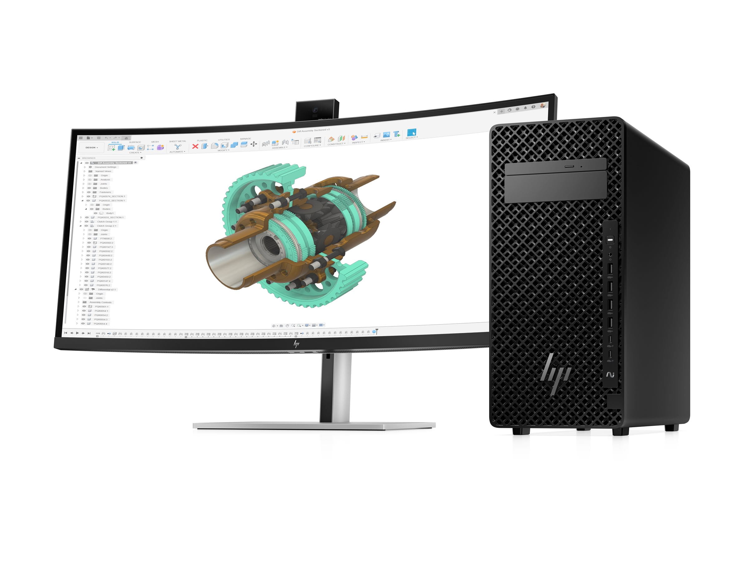 HP Workstation Z2 G1i - Tower - 4U - 1 x Core Ultra 7 265 / 2.4 GHz