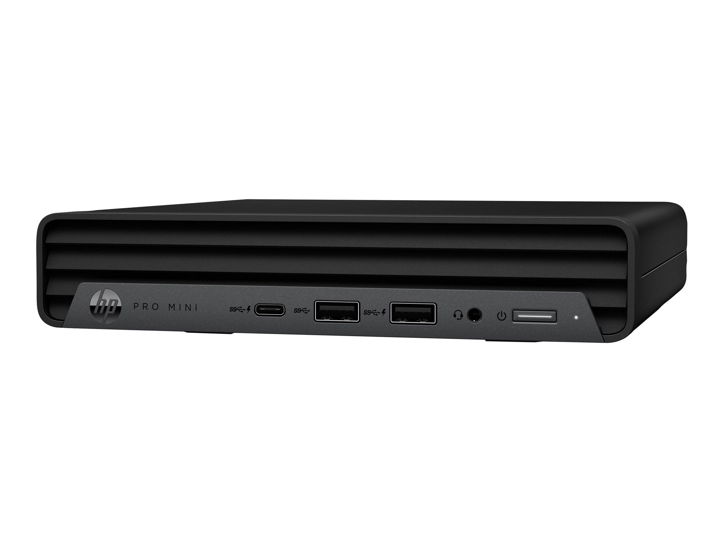 HP Pro 400 G9 - Mini - Core i5 13500T / 1.6 GHz - RAM 16 GB - SSD 512 GB - NVMe - UHD Graphics 770 - 1GbE, Wi-Fi 6E, Bluetooth Dual-Mode - WLAN: 802.11a/b/g/n/ac/ax (Wi-Fi 6E)