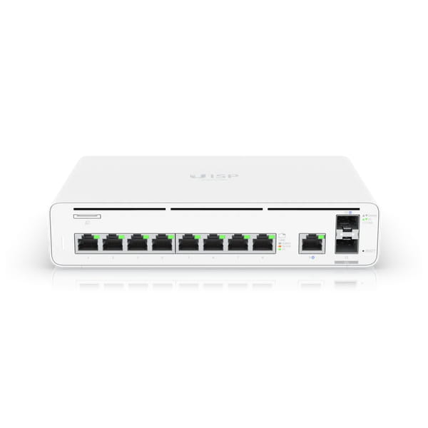 Ubiquiti UISP - Switch - managed - 9 x 10/100/1000 + 2 x 1 Gigabit / 10 Gigabit SFP+