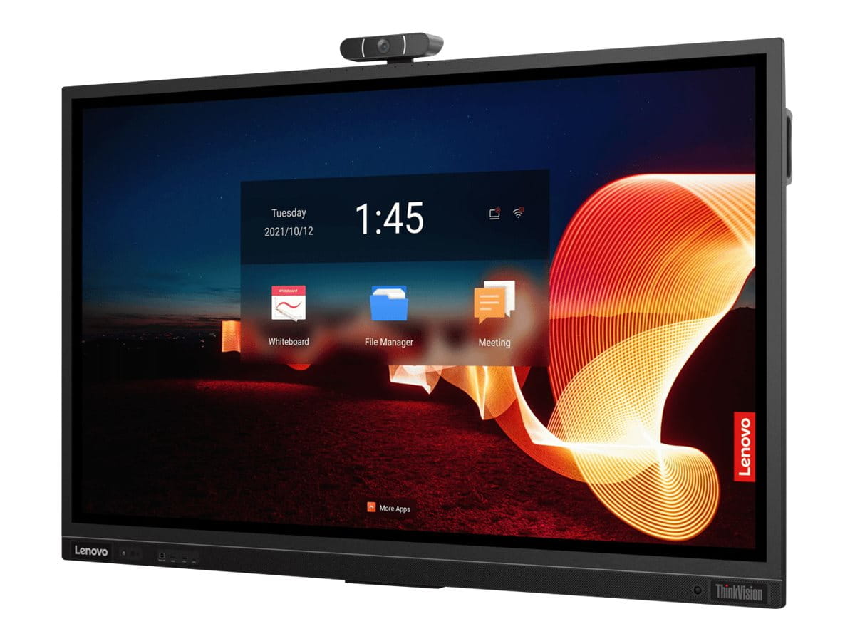 Lenovo ThinkVision T65 - 165 cm (65") Diagonalklasse LCD-Display mit LED-Hintergrundbeleuchtung - mit Touchscreen (Multi-Touch)
