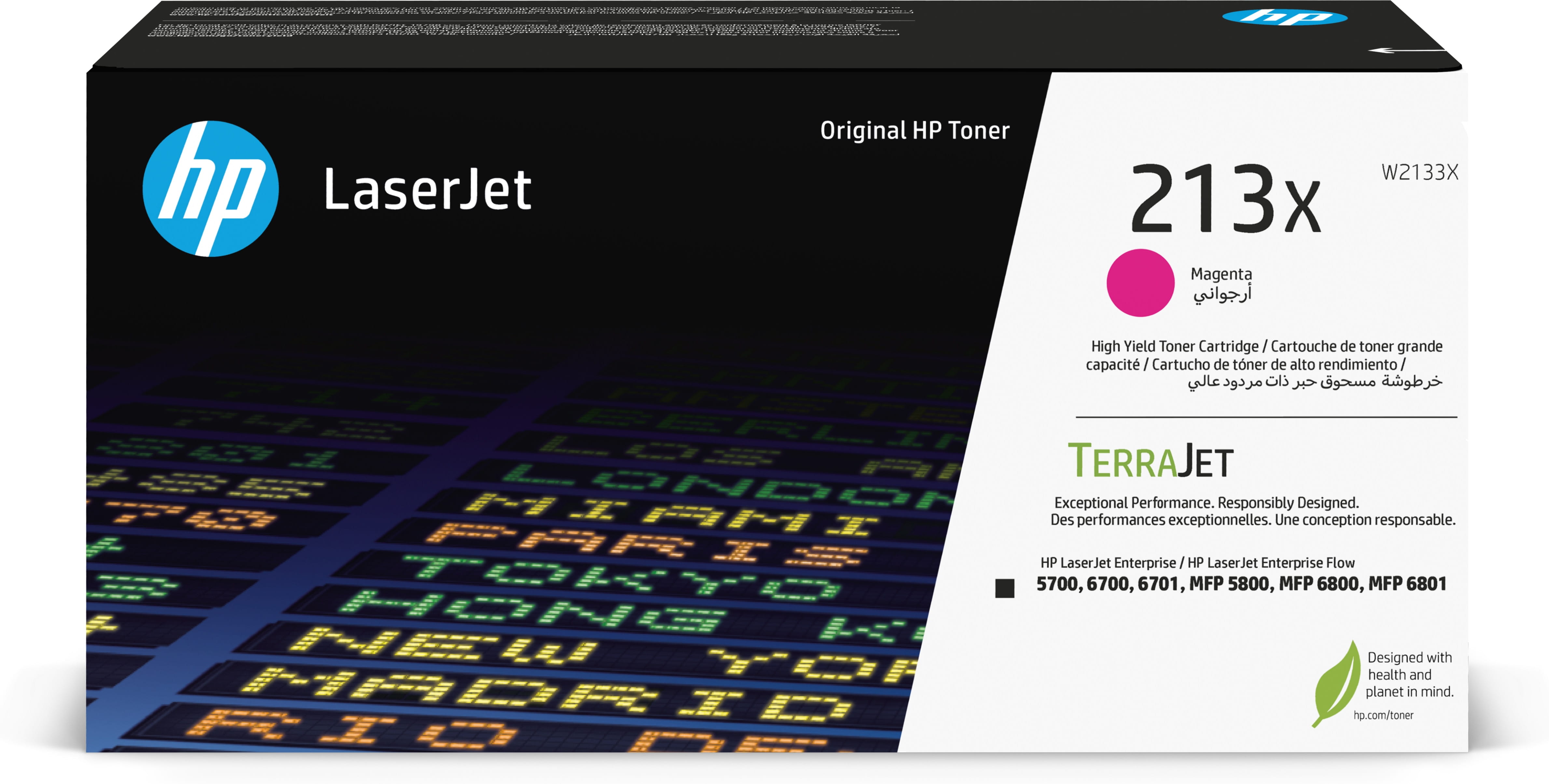 HP 213X - Hohe Ergiebigkeit - Magenta - original - LaserJet - Tonerpatrone (W2133X)