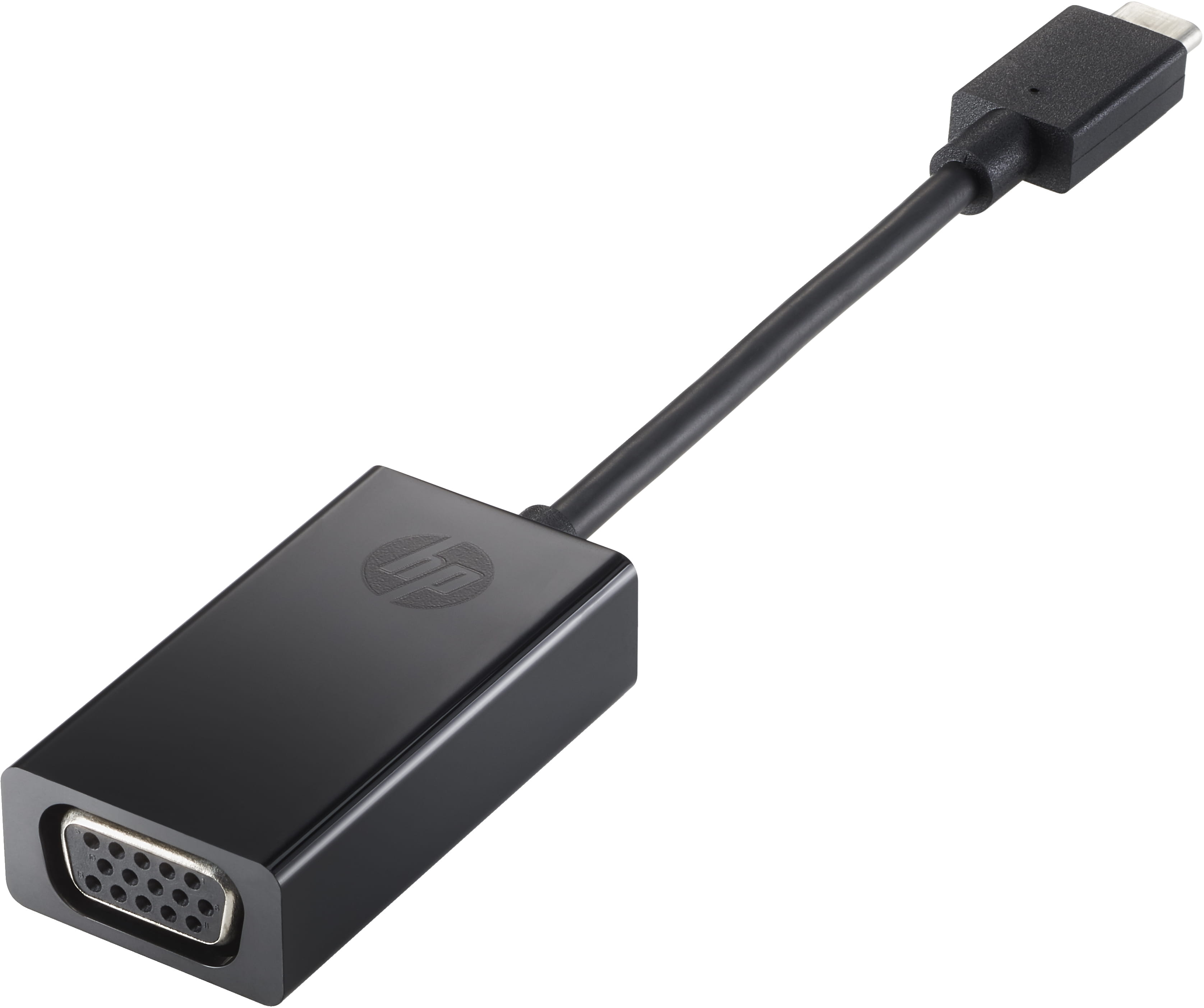 HP  Externer Videoadapter - USB-C - D-Sub - Schwarz