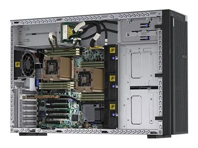 Lenovo ThinkSystem ST550 7X10 - Server - Tower - 4U - zweiweg - 1 x Xeon Silver 4210R / 2.4 GHz - RAM 32 GB - SAS - Hot-Swap 6.4 cm (2.5") Lenovo ThinkSystem ST550 7X10 - Server - Tower - 4U - zweiweg - 1 x Xeon Silver 4210R / 2.4 GHz - RAM 32 GB - SAS - Hot-Swap 6.4 cm (2.5")
