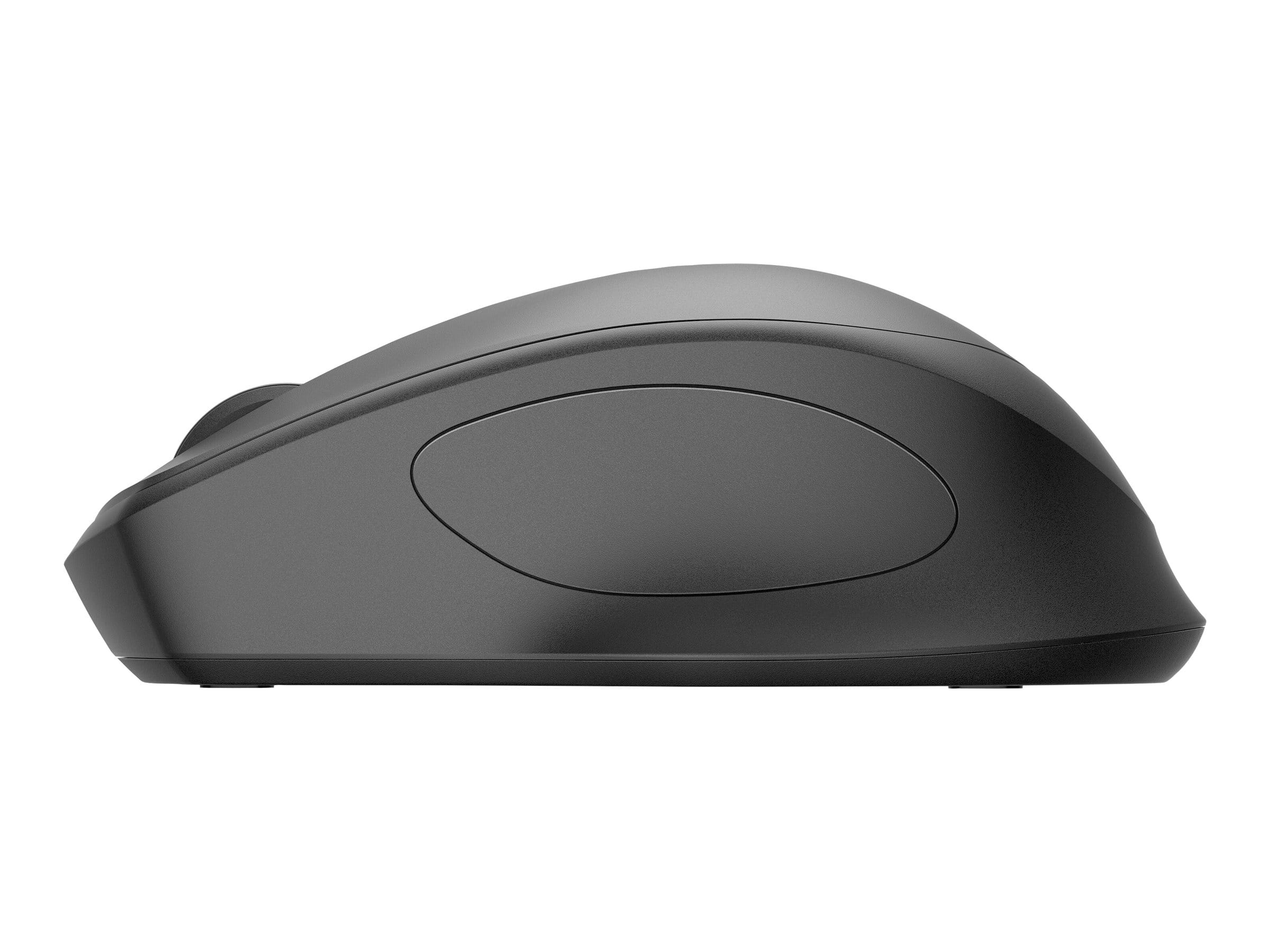 HP 285 Silent - Maus - ergonomisch - optisch - kabellos - 2.4 GHz - kabelloser Empfänger (USB)