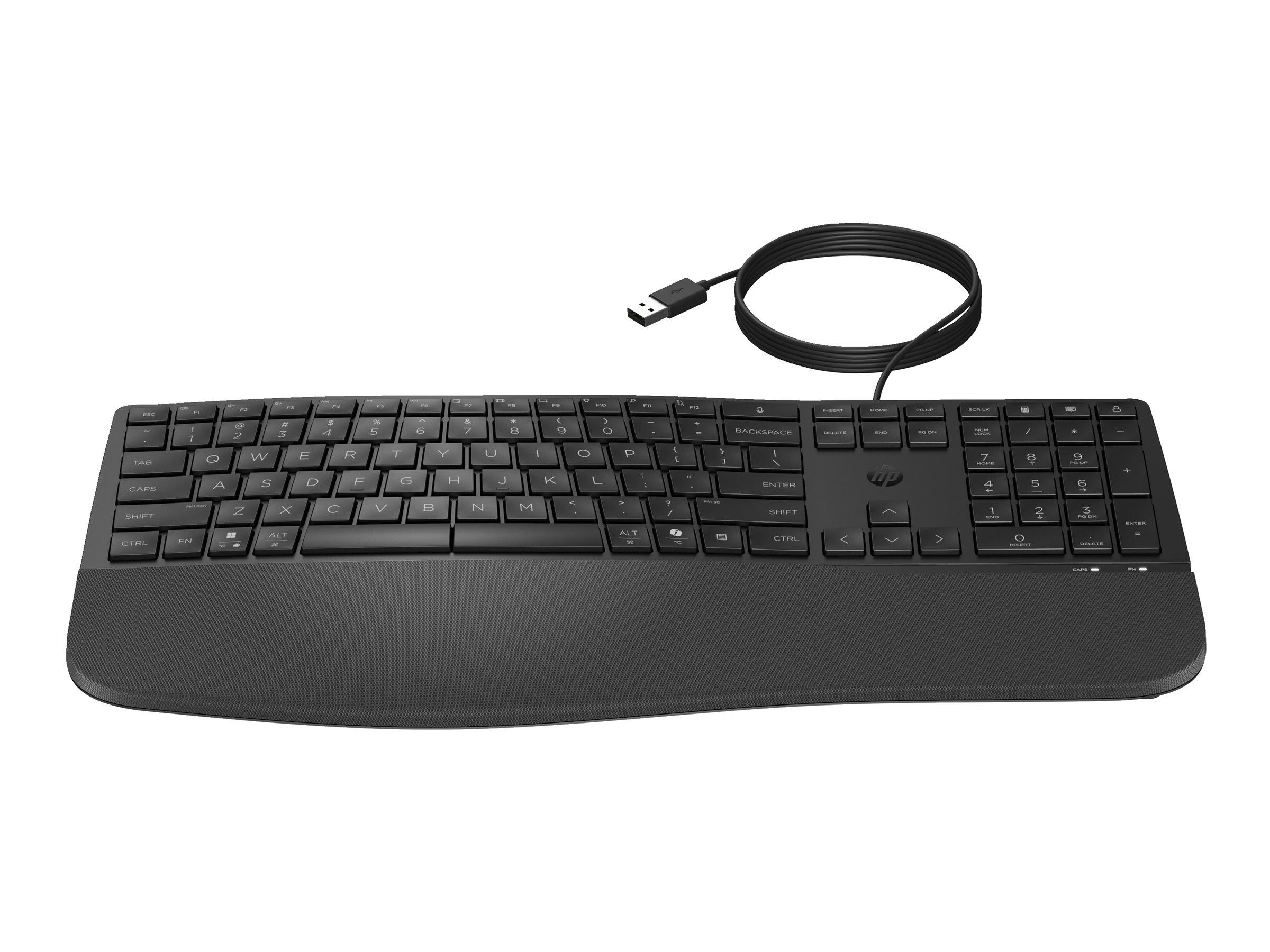 HP 485 Comfort - Tastatur - mehrere Geräte, 23 programmierbare Tasten, 3-Zonen-Layout