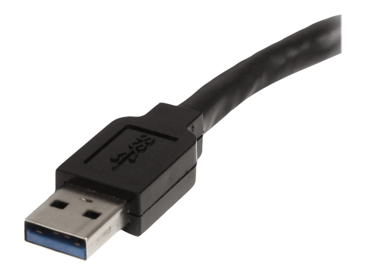 StarTech.com 5 m aktives USB 3.0 Verlängerungskabel - Stecker/Buchse - USB 3.0 SuperSpeed Kabel Verlängerung - USB-Verlängerungskabel - USB Typ A (M)