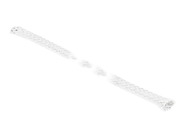 Delock Geflechtschlauch - 10 m - weiß