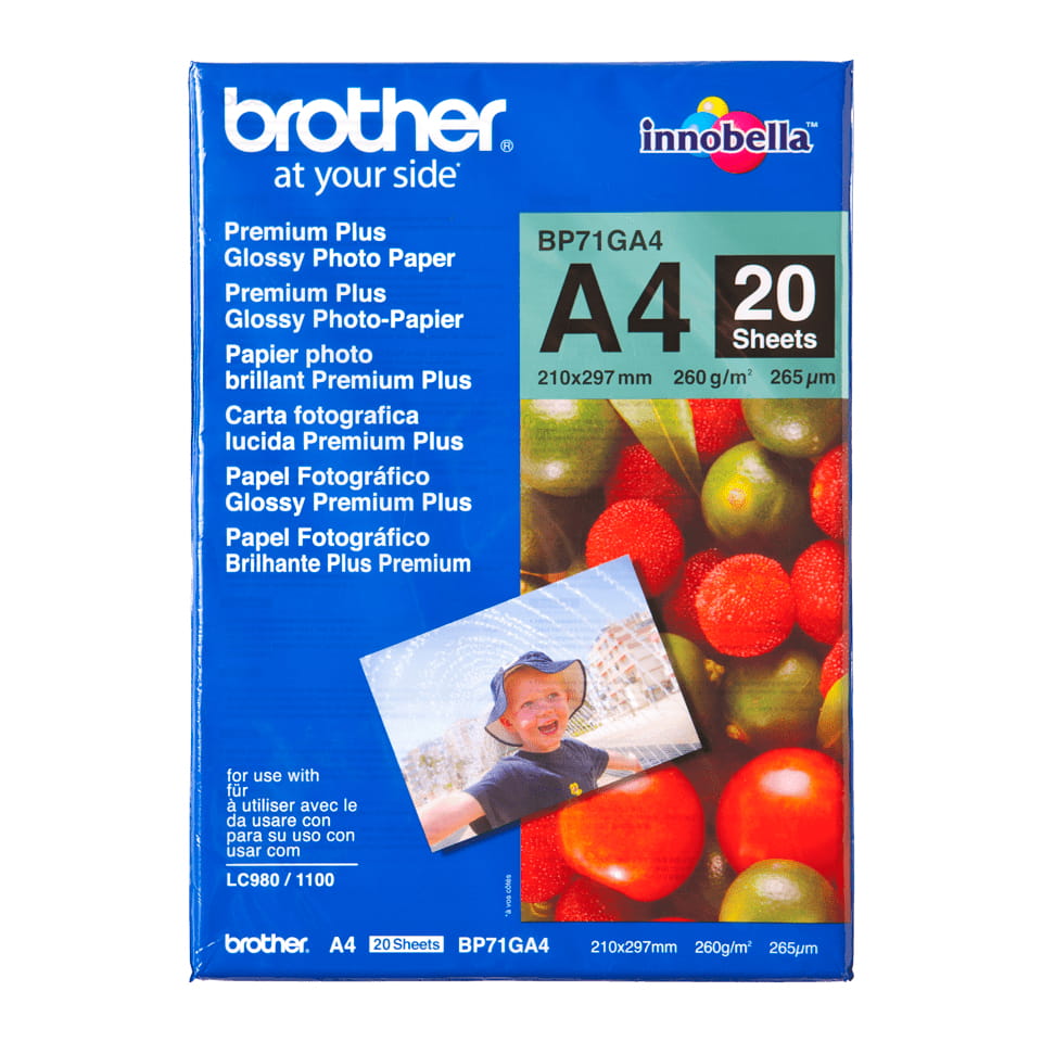 Brother Innobella Premium Plus BP71GA4 - Glänzend - A4 (210 x 297 mm)