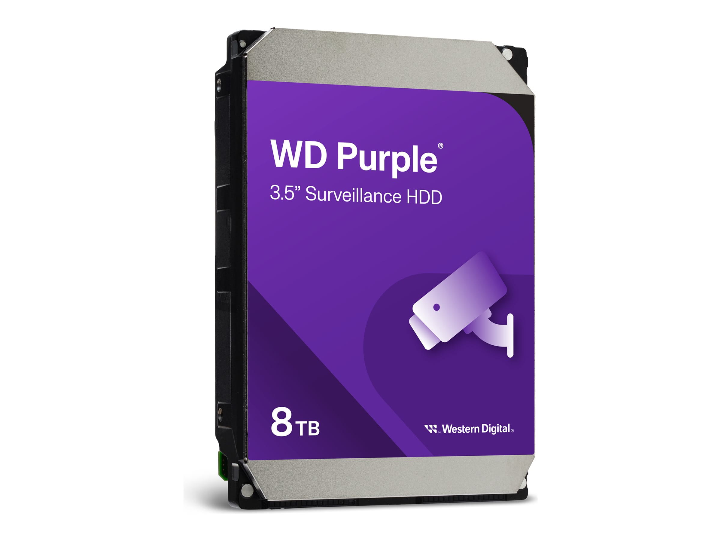 WD Purple WD85PURZ - Festplatte - 8 TB - intern - 3.5" (8.9 cm)