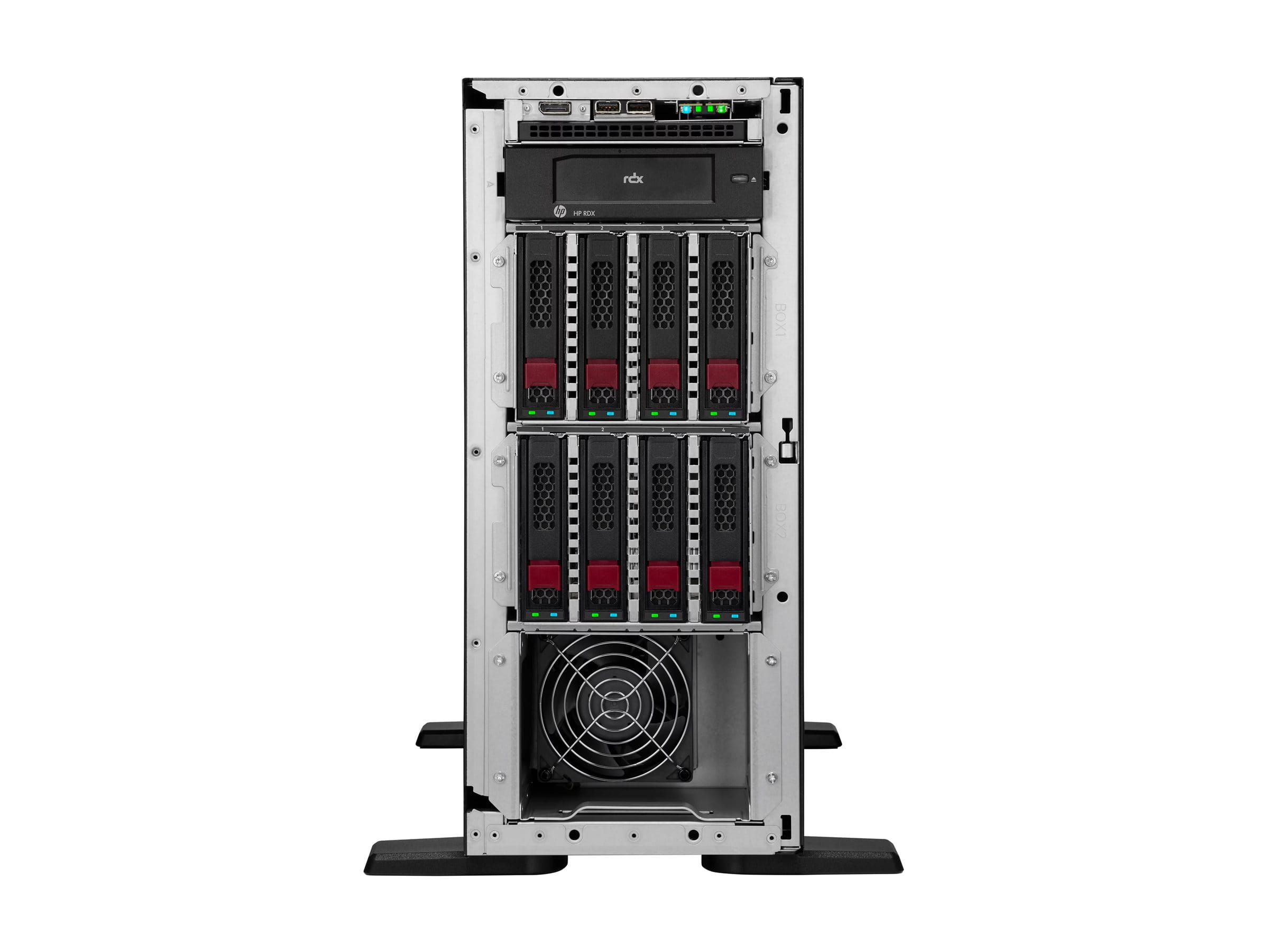 HPE ProLiant ML110 Gen11 - Server - Tower - 4.5U - 1-Weg - 1 x Xeon Bronze 3508U / 2.1 GHz - RAM 32 GB - SATA/NVMe - Hot-Swap 6.4 cm (2.5")