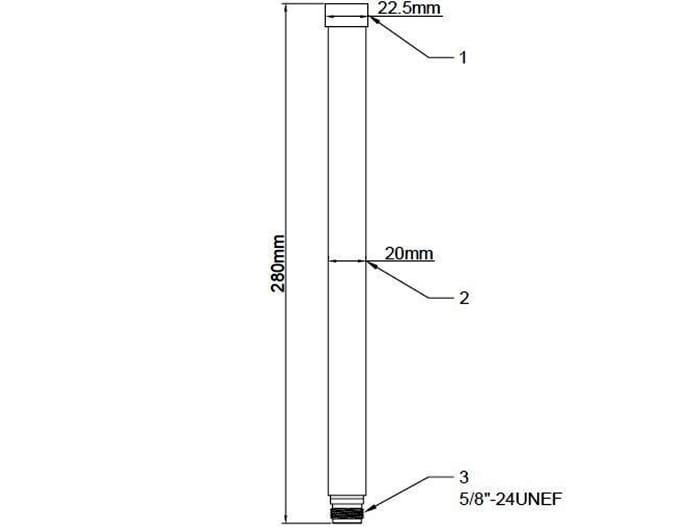 Delock WLAN - Antenne - Wi-Fi - 8 dBi - ungerichtet