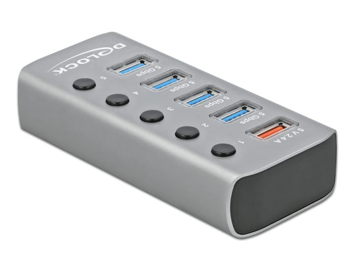 Delock Hub - 4 x USB 3.2 Gen 1 - Desktop