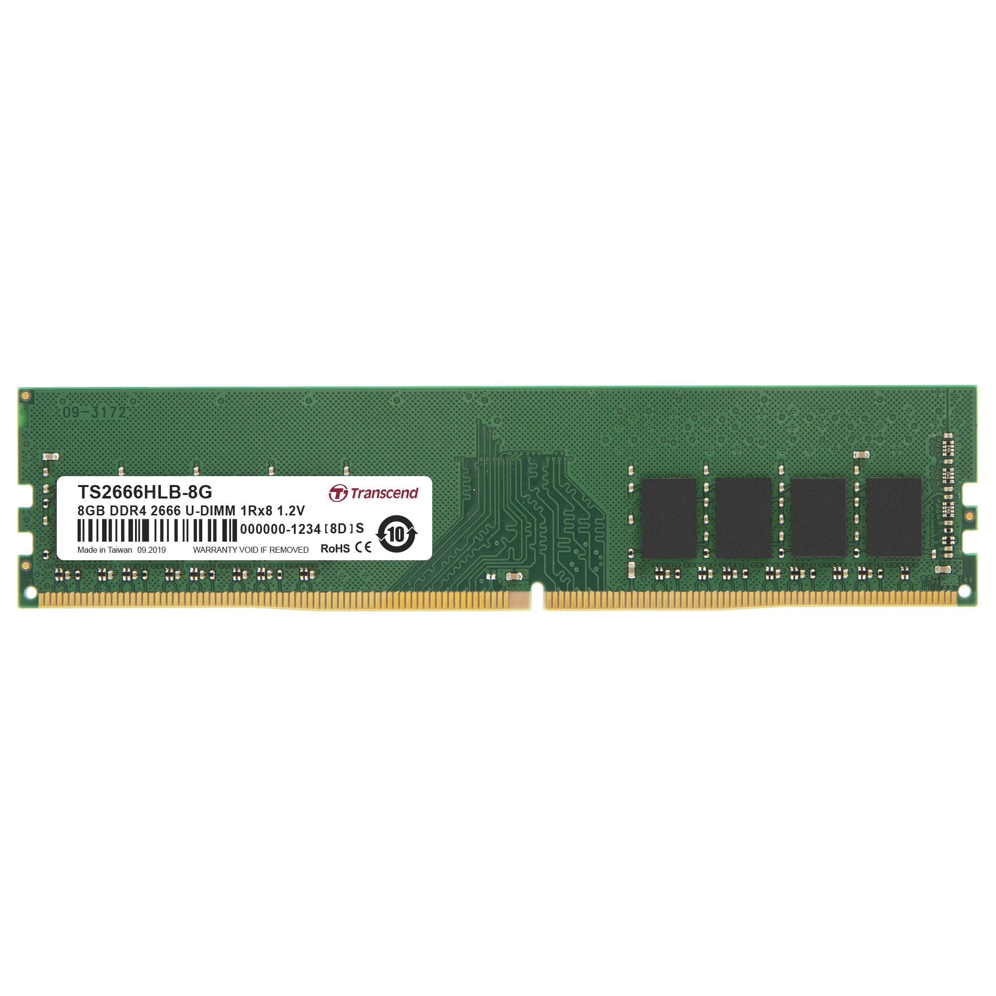 Transcend DDR4 - Modul - 8 GB - DIMM 288-PIN