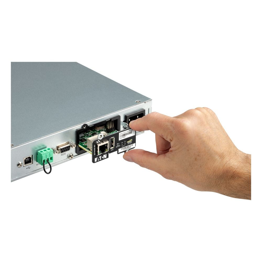 Eaton 5P 850iR - Gen 2 - USV (Rack - einbaufähig) - Wechselstrom 200/208/220/230/240 V - 680 Watt - 850 VA - 1-phasig - 7 Ah - RS-232, USB - Ausgangsanschlüsse: 4 - 1U - 48.3 cm (19") - Line-Interactive-USV