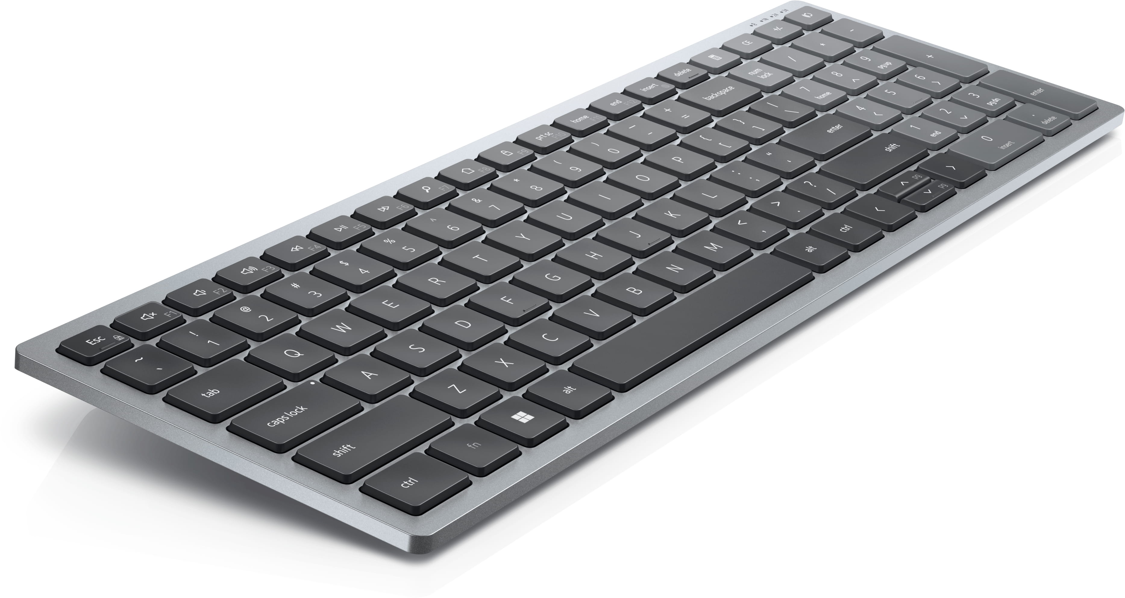 Dell KB740 - Tastatur - kompakt, mehrere Geräte