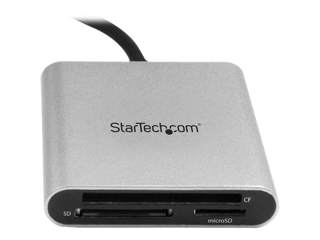 StarTech.com USB 3.0 Kartenleser mit USB-C - SD, MicroSD, CompactFlash Speicherkartenleser mit USB-C Kabel - Kartenleser (CF I, CF II, MMC, SD, microSD, SDHC, microSDHC, SDXC, microSDXC)