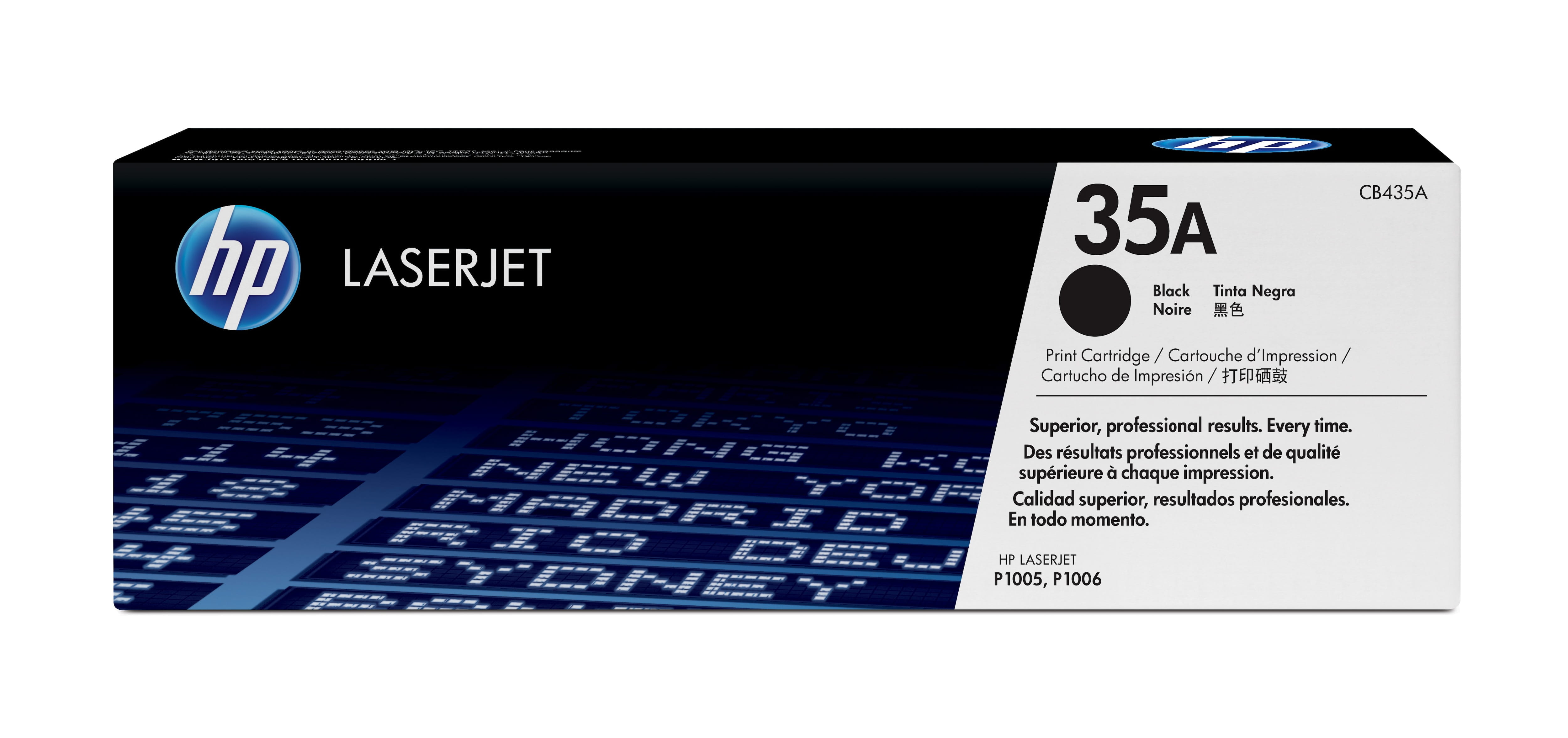 HP 35A - Schwarz - original - LaserJet - Tonerpatrone (CB435A)