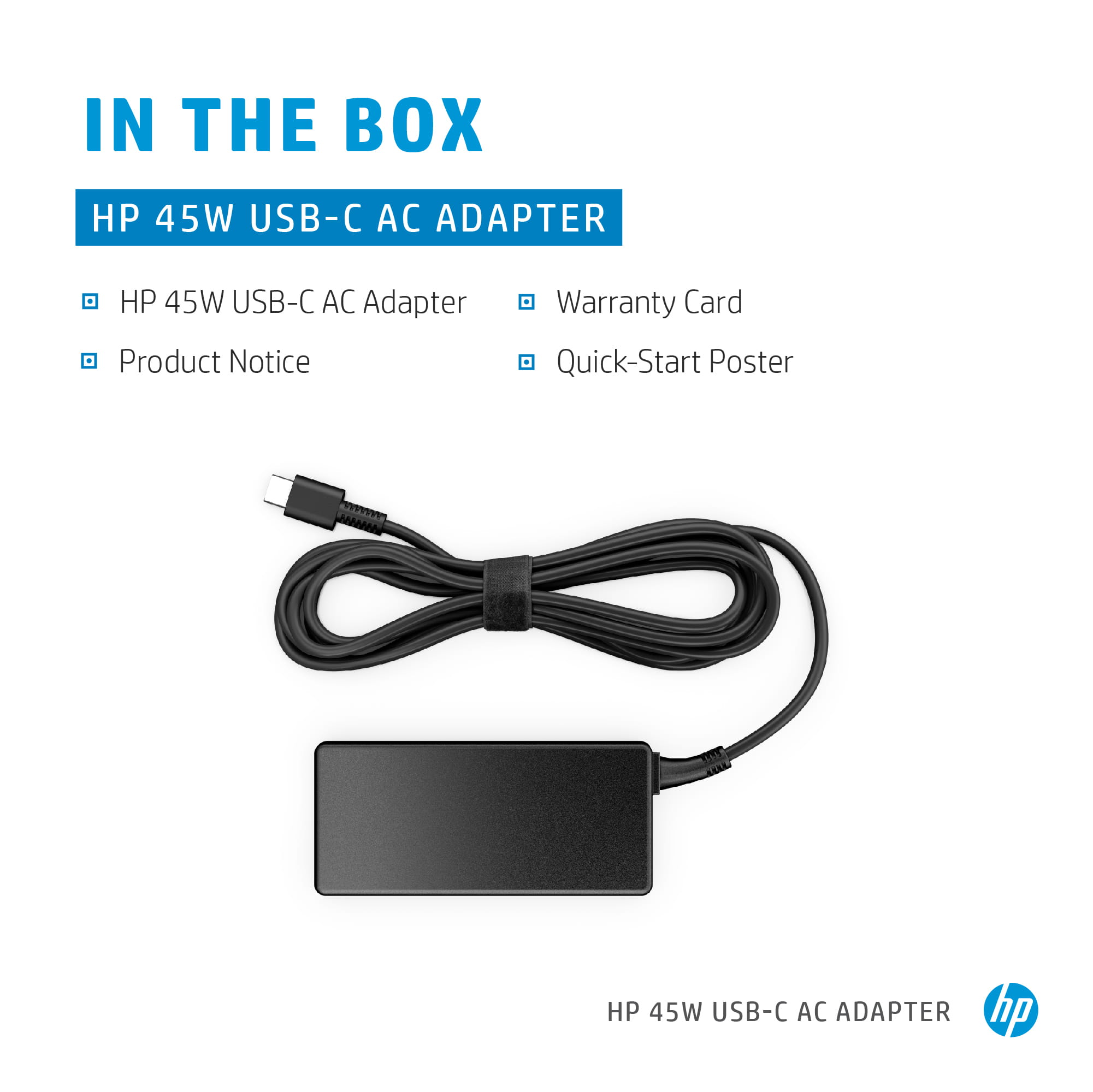 HP AC Adapter - Netzteil - 45 Watt - Europa - für Chromebook 11, 14