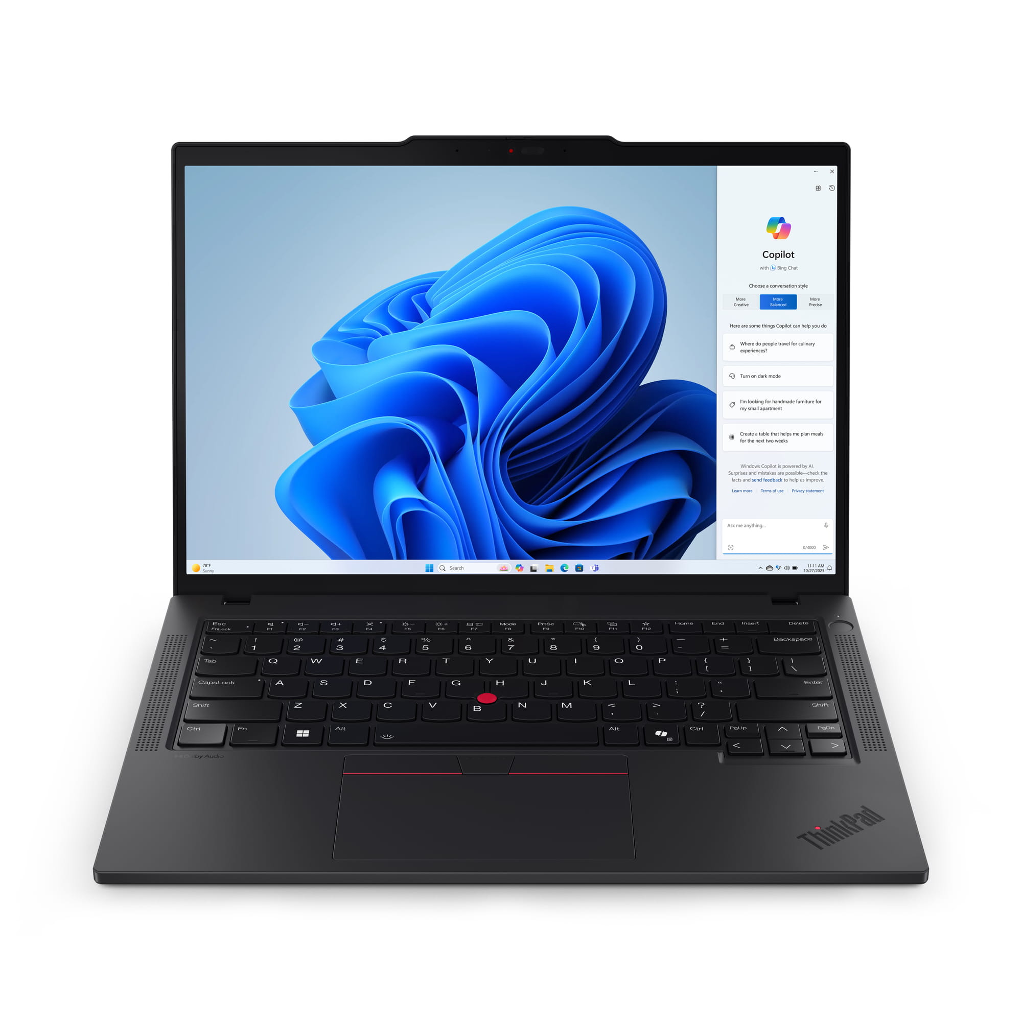 Lenovo ThinkPad T14 Gen 5 21ML - 180°-Scharnierdesign - Intel Core Ultra 7 155U / 1.7 GHz - Win 11 Pro - Intel Graphics - 16 GB RAM - 512 GB SSD TCG Opal Encryption 2, NVMe - 35.6 cm (14") Lenovo ThinkPad T14 Gen 5 21ML - 180°-Scharnierdesign - Intel Core Ultra 7 155U / 1.7 GHz - Win 11 Pro - Intel Graphics - 16 GB RAM - 512 GB SSD TCG Opal Encryption 2, NVMe - 35.6 cm (14")