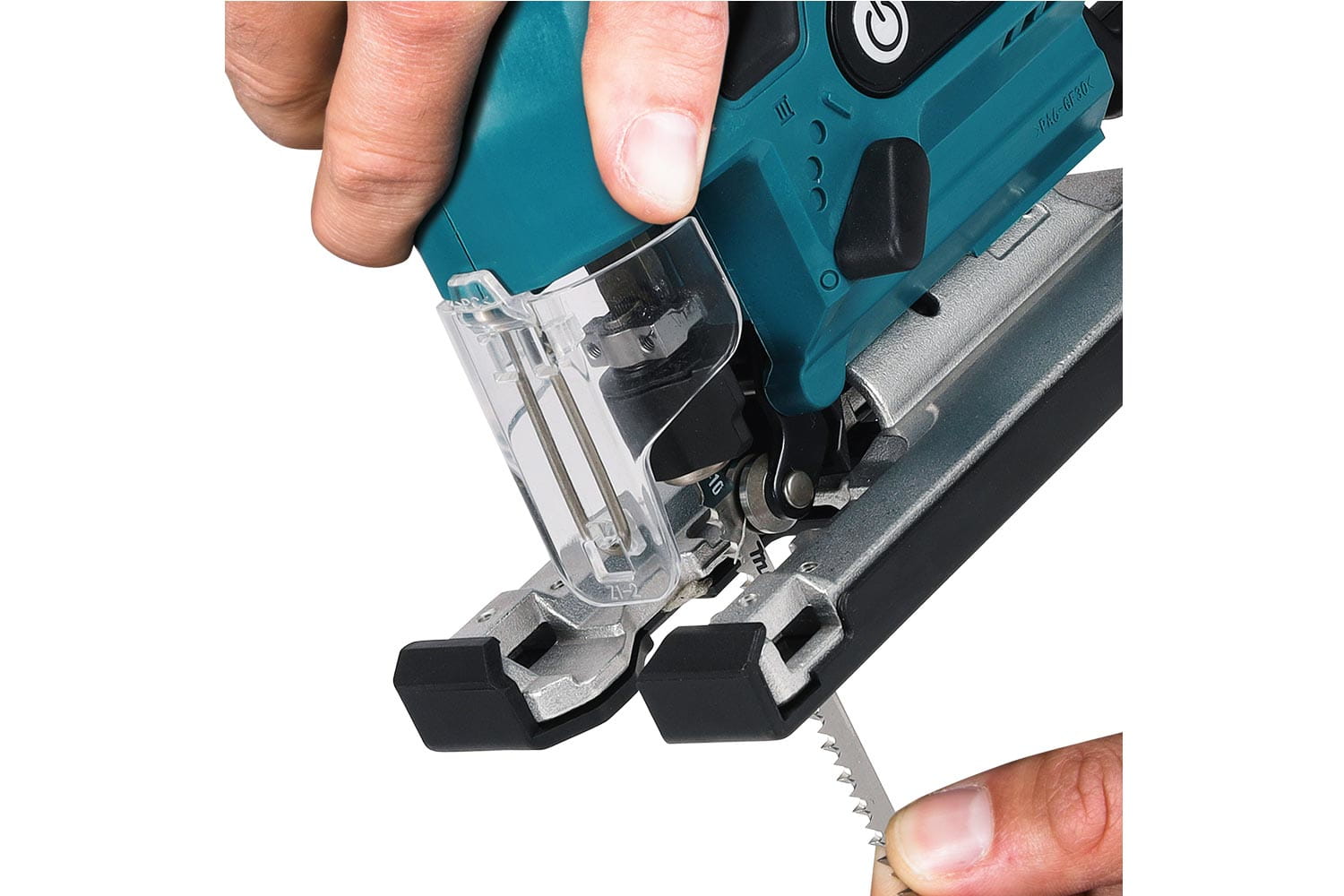 Makita DJV185Z, Fassgriff, Schwarz, Grün, Aluminium, Stahl, Holz, 3000 SPM, 13,5 cm, 800 SPM