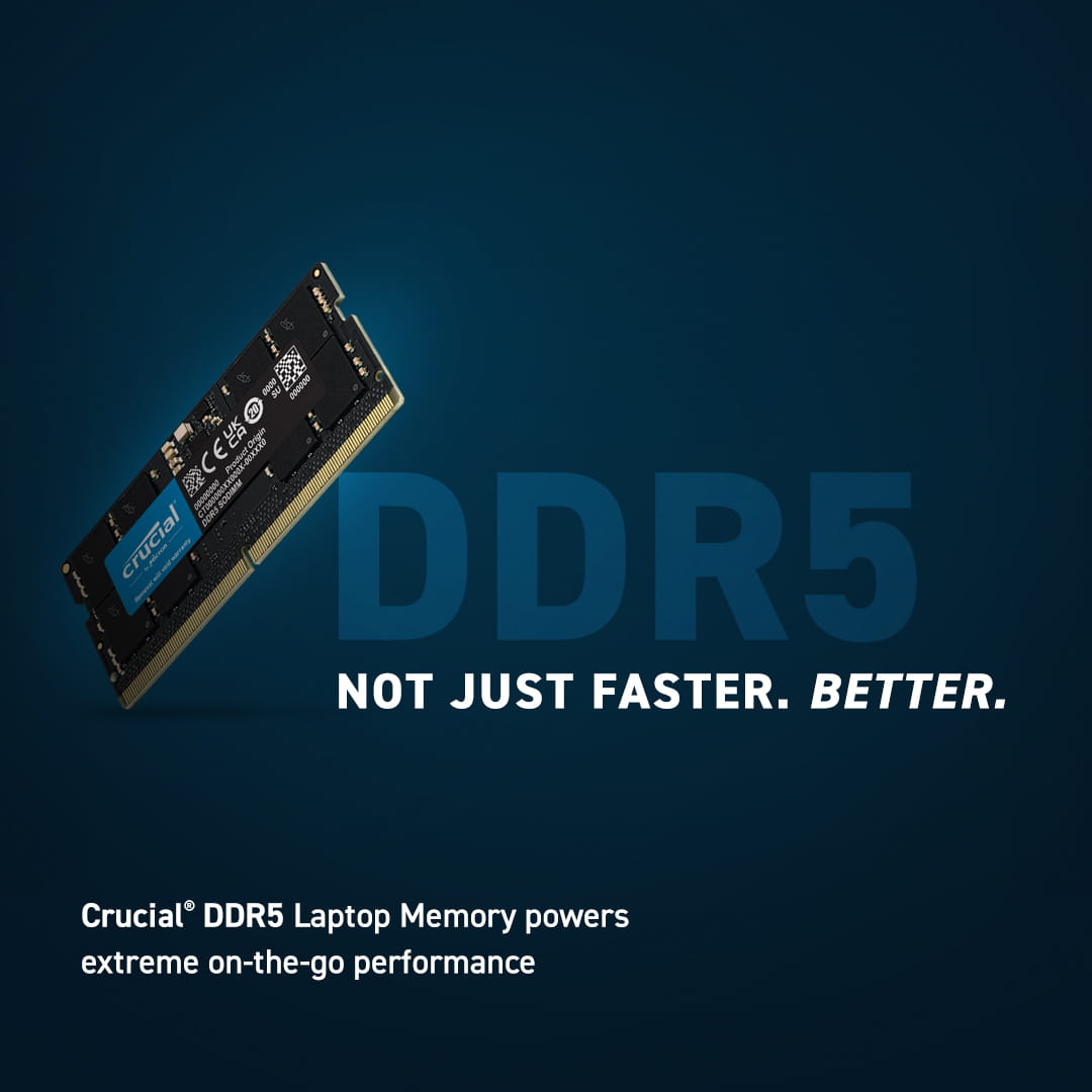 Crucial DDR5 - Modul - 32 GB - SO DIMM 262-PIN