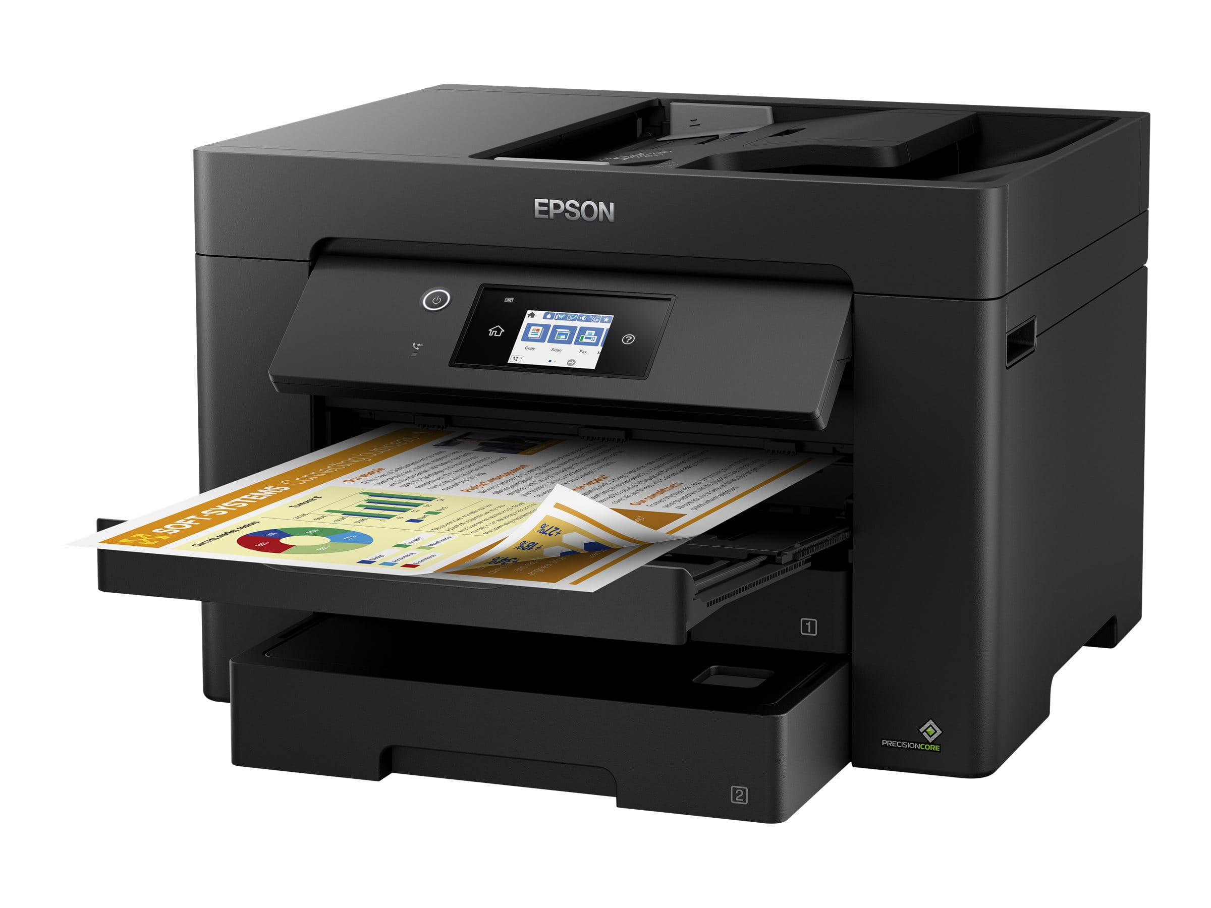 Epson WorkForce WF-7830DTWF - Multifunktionsdrucker - Farbe - Tintenstrahl - A3 (297 x 420 mm)