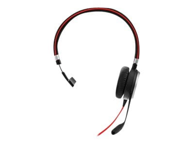 Jabra Evolve 40 MS mono - Headset - On-Ear - konvertierbar