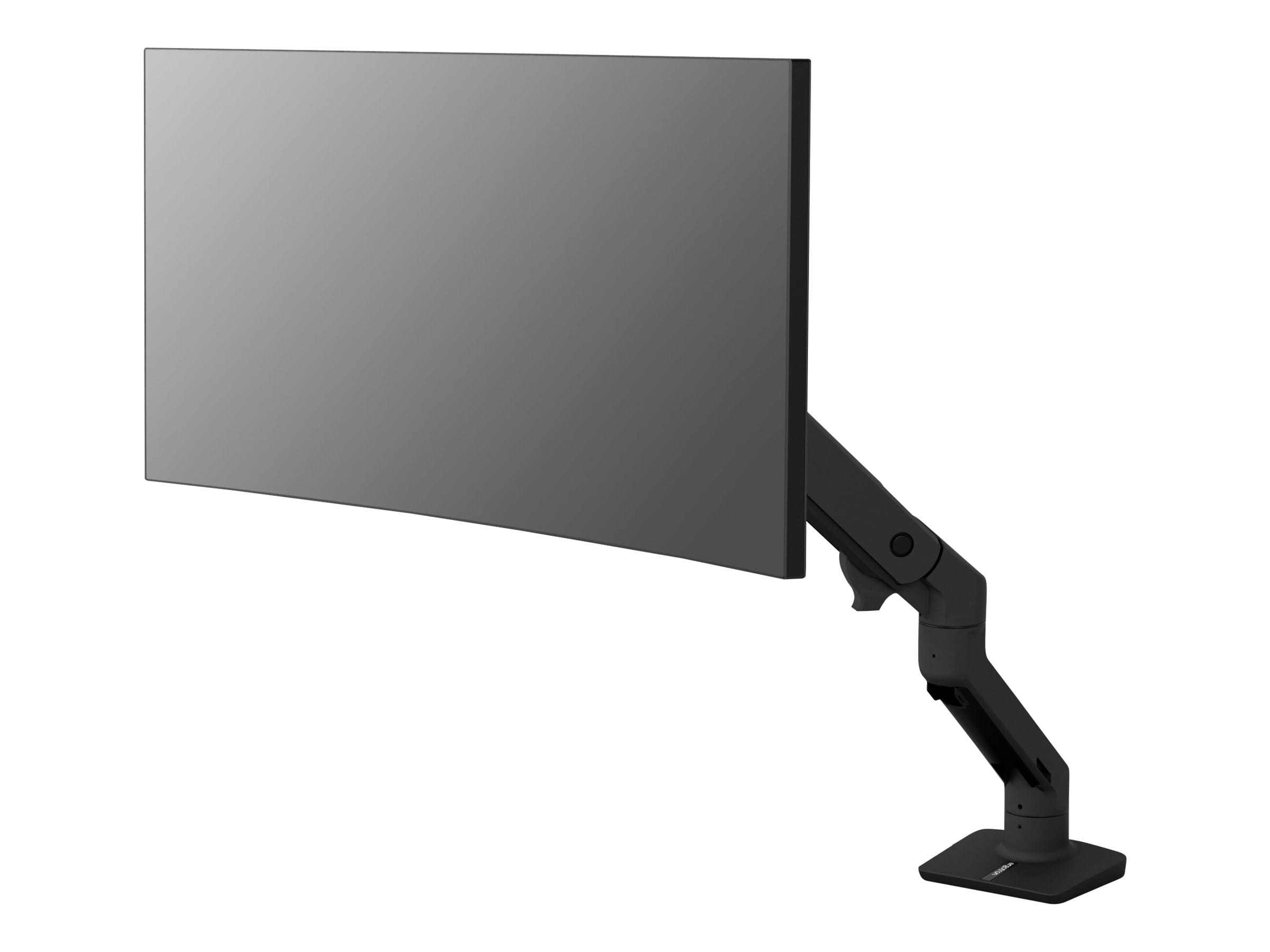 Ergotron HX - Befestigungskit (Gelenkarm, Spannbefestigung für Tisch, Verlängerungsarm, Tischplattenbohrung, Pivot) - Konstante Krafttechnologie - für LCD-Display / Curved LCD-Display - mattschwarz - Bildschirmgröße: 124.5 cm (up to 49")